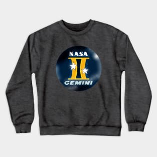 Gemini 2 mission patch artwork Crewneck Sweatshirt